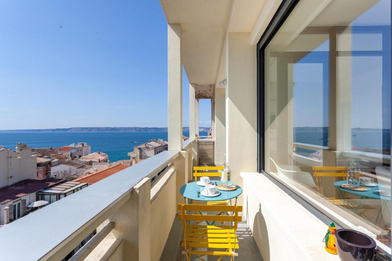 Horizon Mer - Splendide Vue Mer Et Iles Marsilia Exterior foto